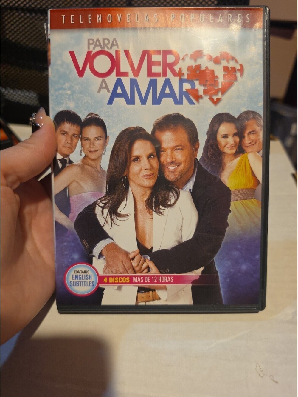 PARA VOLVER A AMAR 4 DVD Set 2010 Mexican Telenova Spanish Eng Subs Region 1